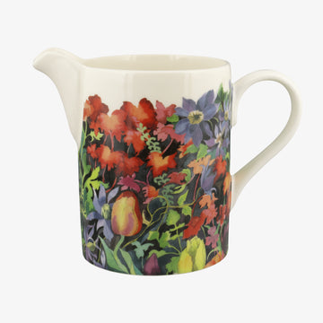 Emma Bridgewater Deep in the garden large straight jug - Daisy Park