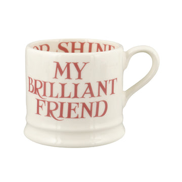 Emma Bridgewater My brilliant friend small Mug - Daisy Park