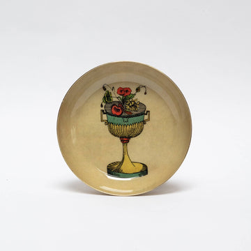 Round Enamel Tray - Tarot Cup - Daisy Park