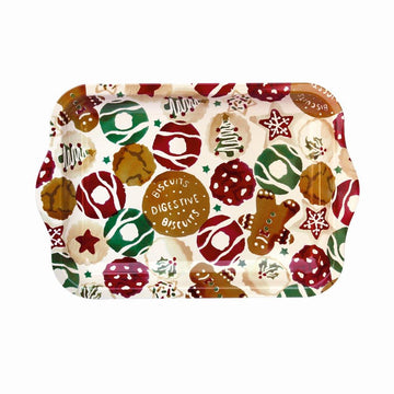 Emma Bridgewater Christmas biscuits tray - Daisy Park