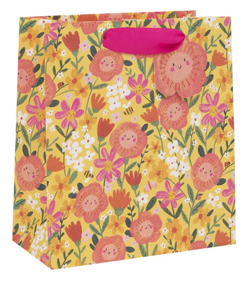 Happy Garden medium gift bag - Daisy Park