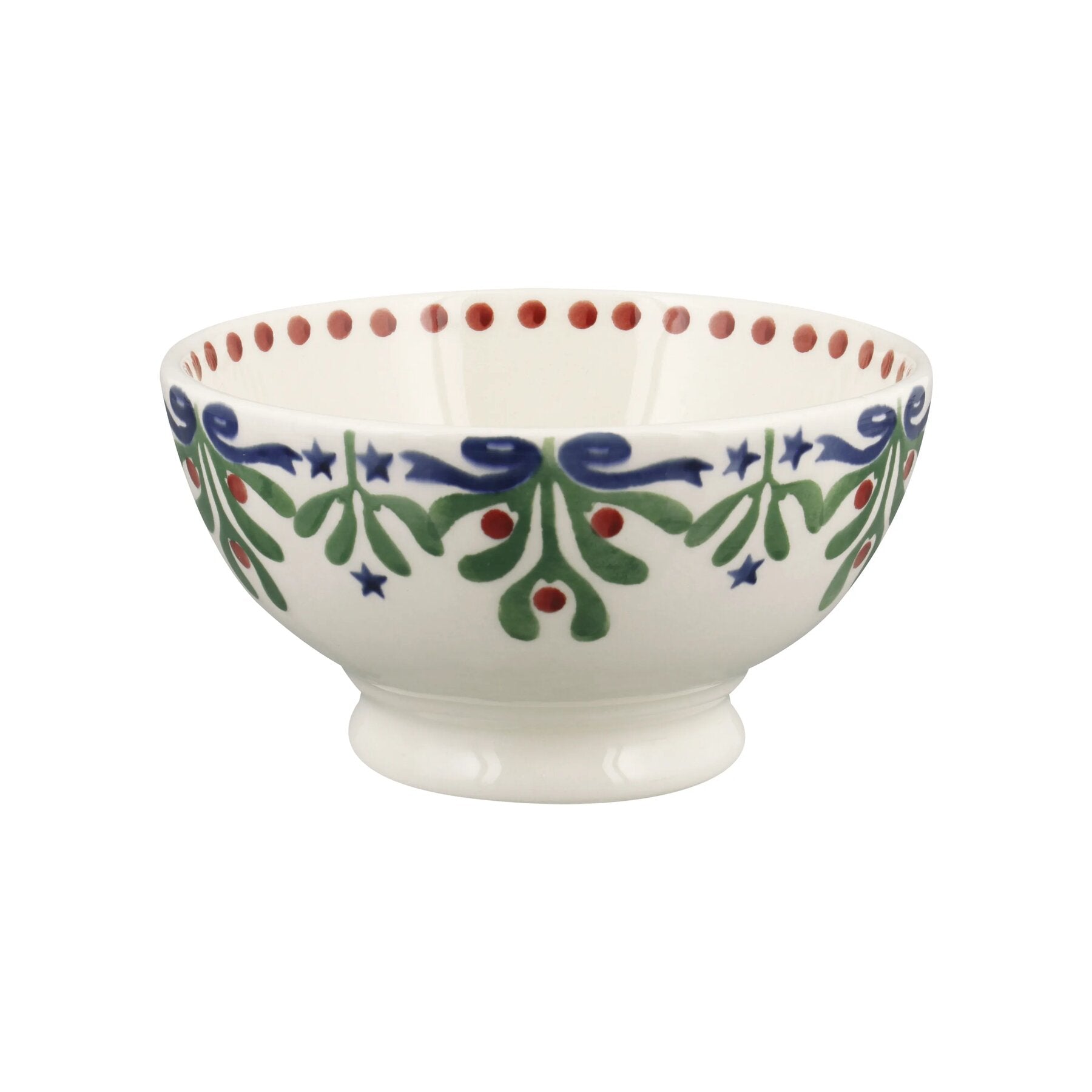 Emma Bridgewater Mistletoe French bowl Daisy Park