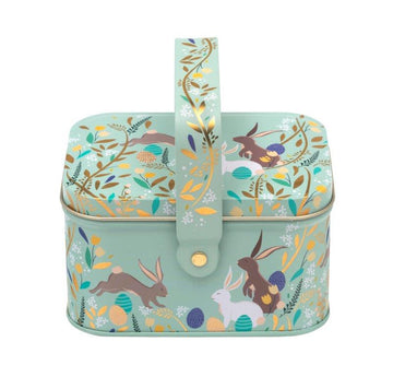 Sara Miller easter basket with handle - Daisy Park