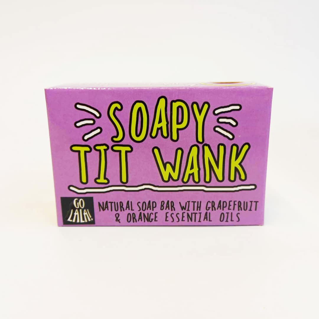 Soapy tit Wank Soap | Daisy Park