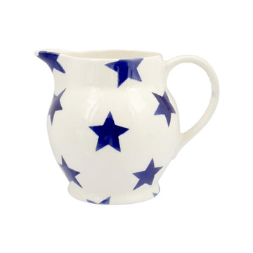 Emma Bridgewater Blue Star 1/2pt jug - Daisy Park