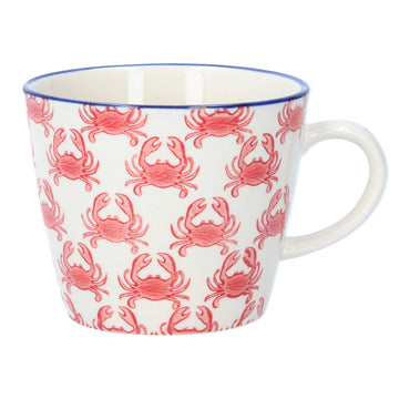 Crab allover ceramic mug - Daisy Park