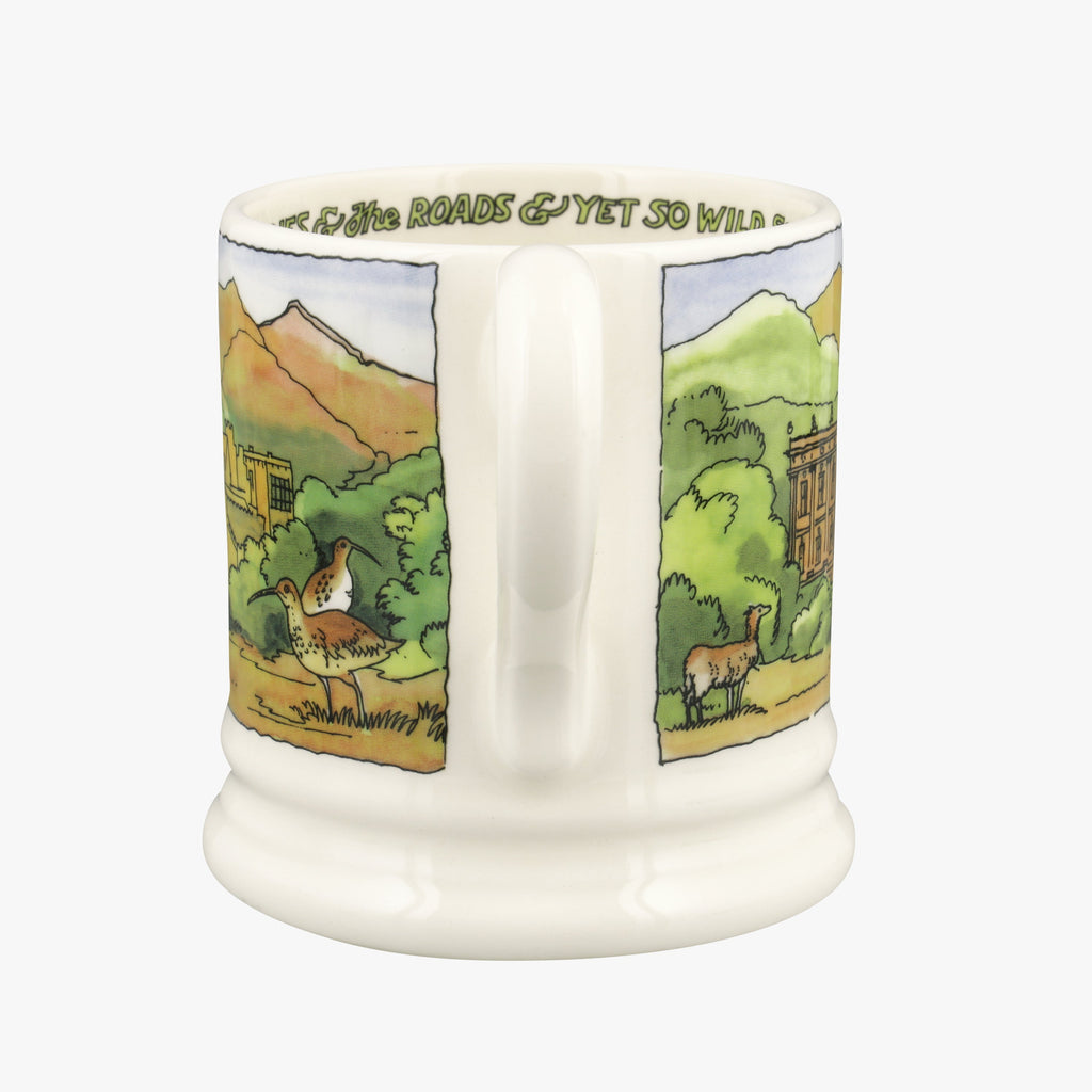 Emma Bridgewater Landscapes Of Dreams Peak District 1/2 Pint Mug - Daisy Park