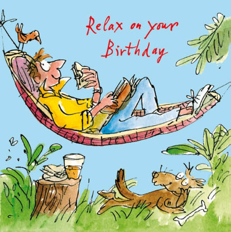 Relax on your birthday card - Daisy Park