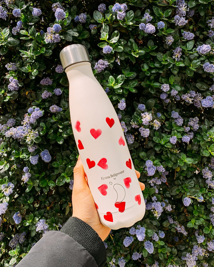 Emma Bridgewater hearts insulated bottle - Daisy Park