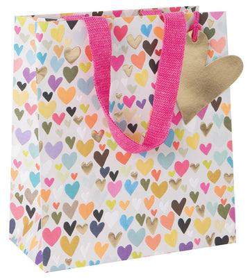 Besotted hearts medium gift bag - Daisy Park