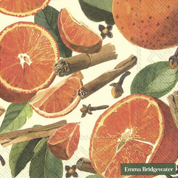 Emma Bridgewater Spiced oranges lunch napkins - Daisy Park