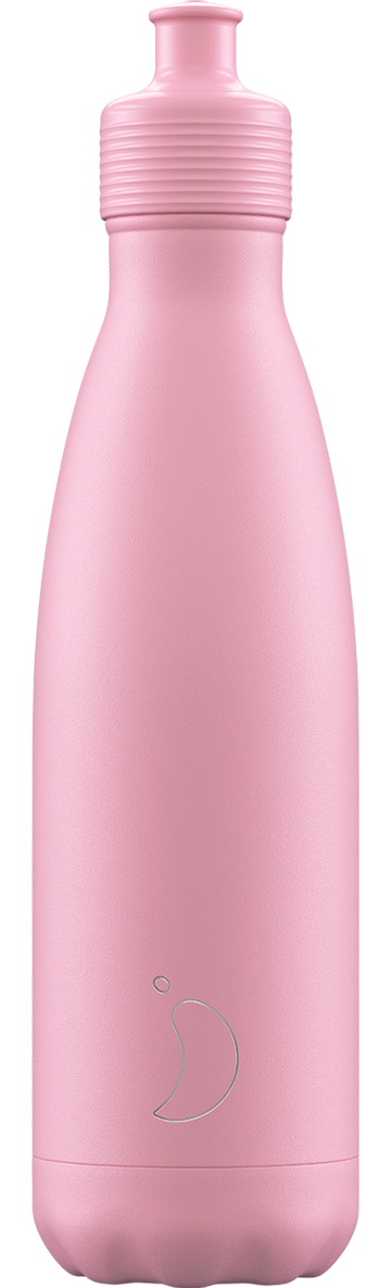 Chilly's Matte Pastel pink 500ml Sports bottle - Daisy Park